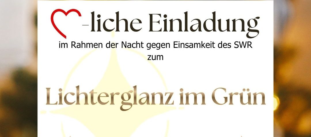 Lichterglanz im Grün