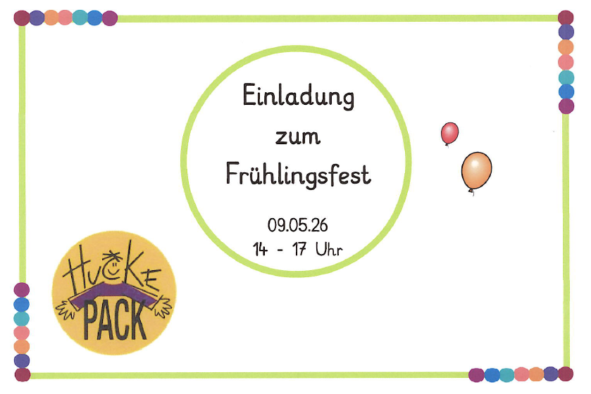 Einladung Huckepack